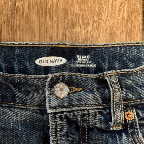 old navy mom jeans - Picture 2 of 4